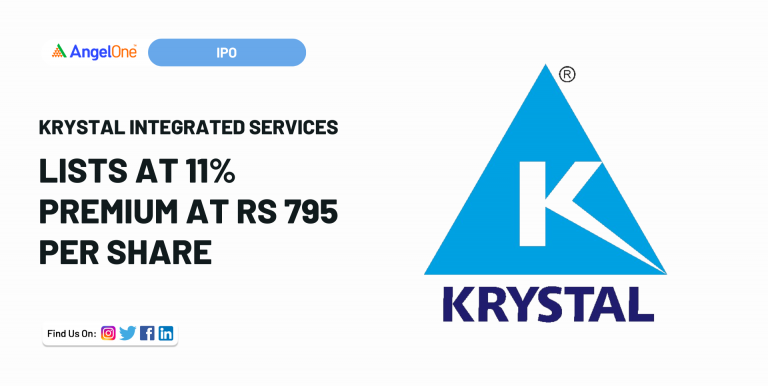 Krystal Integrated: IPO में पैसा लगाने वालों की हुई मौज, पहले दिन ही 80 रुपये बढ़ गया स्टॉक